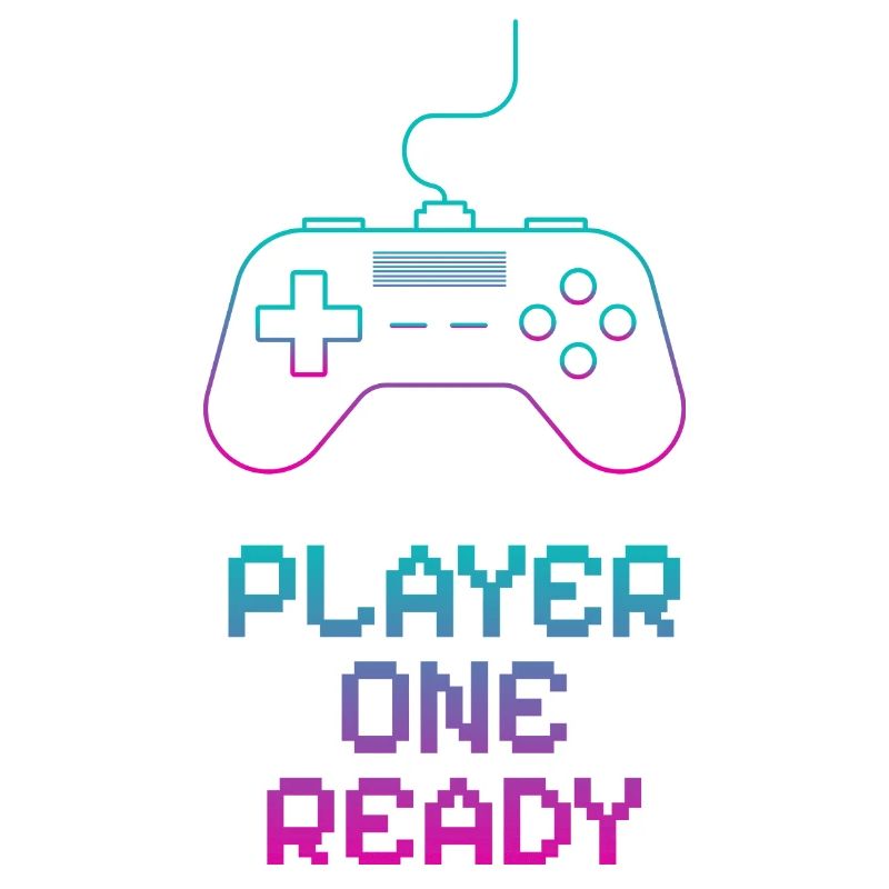 Neon Gaming Controller Design