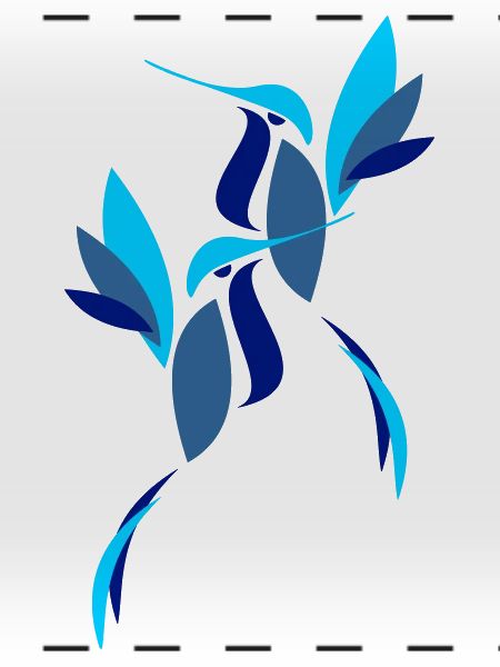 Blauer Vogel