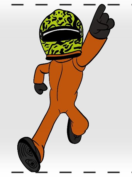 Rennfahrer 