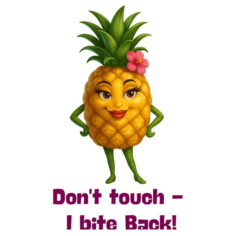 Don't touch pineapple