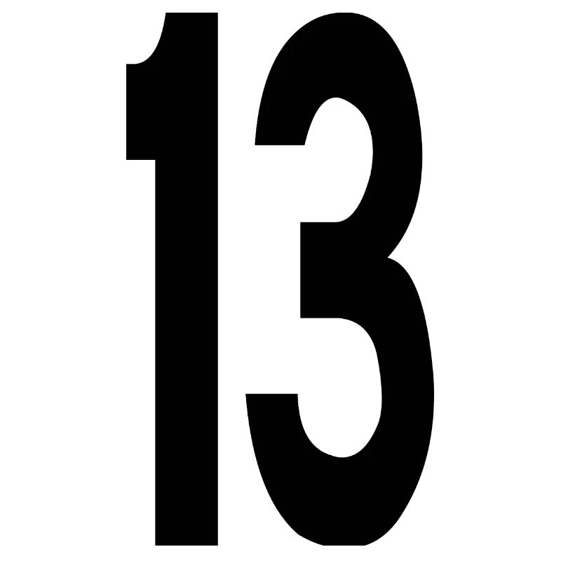 13 Schwarz