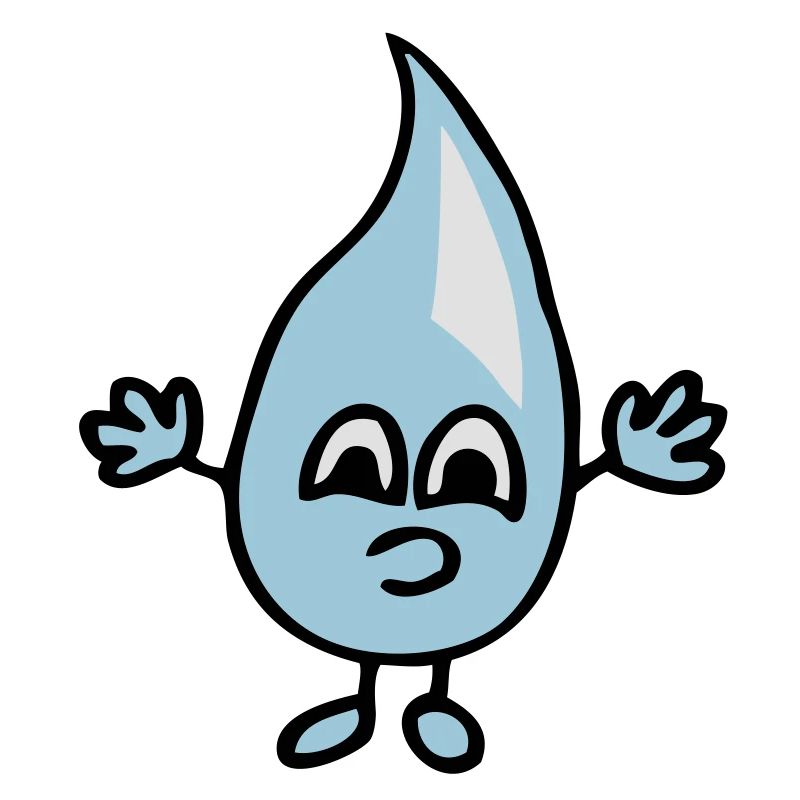 Kleiner Wassertropfen