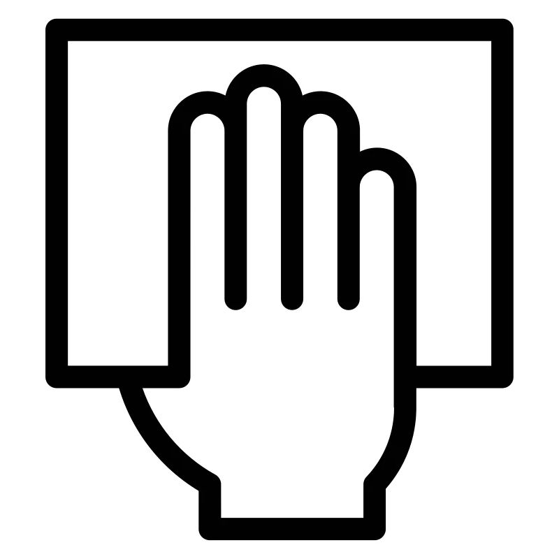 Hand mit Stimmzettel