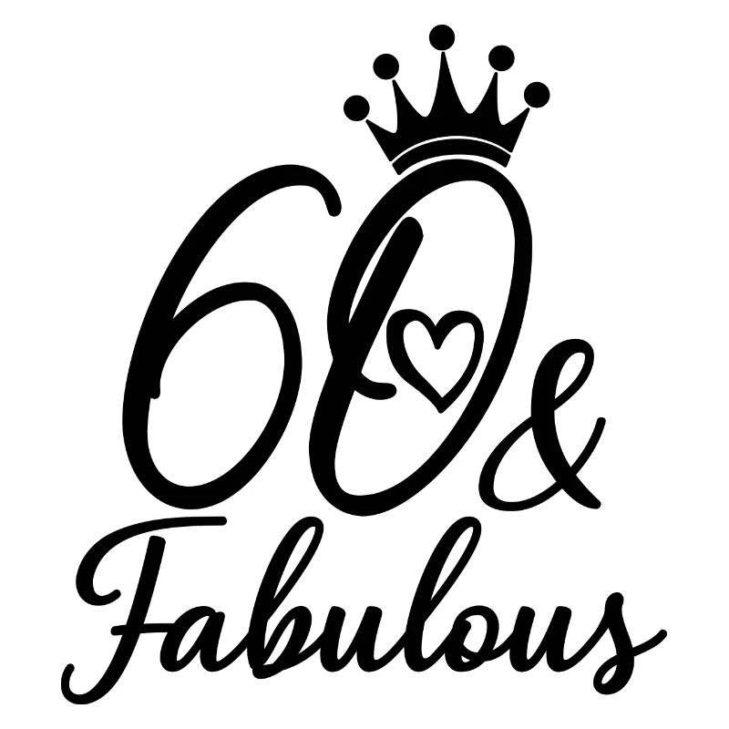 60 et fabuleuse fête d’anniversaire de 60 ans