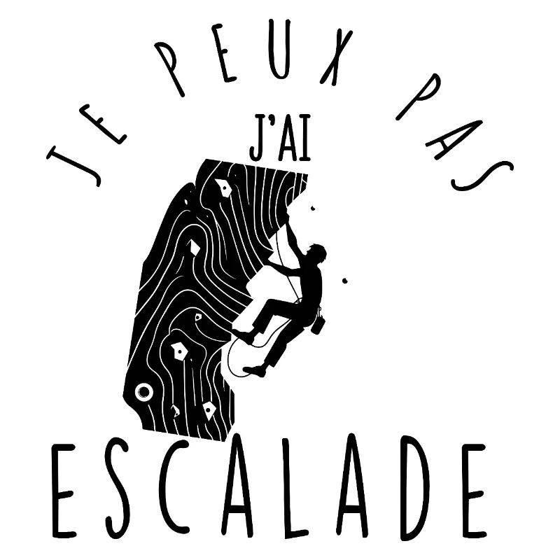 Je peux pas, j'ai escalade.