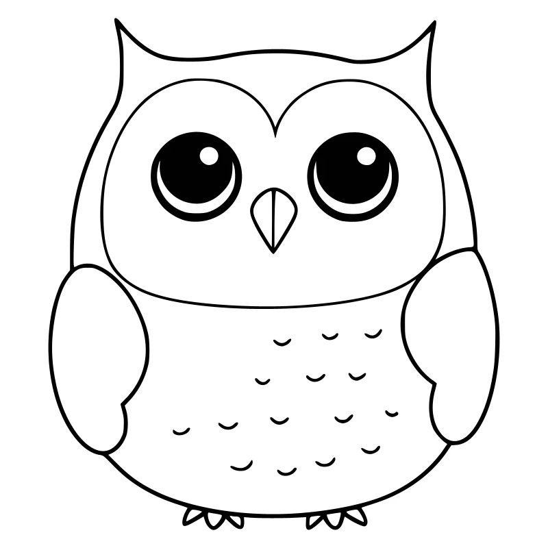 Hibou comme graphique vectoriel