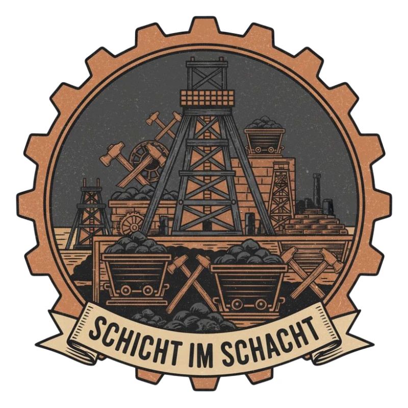 Décalage dans le puits de la mine