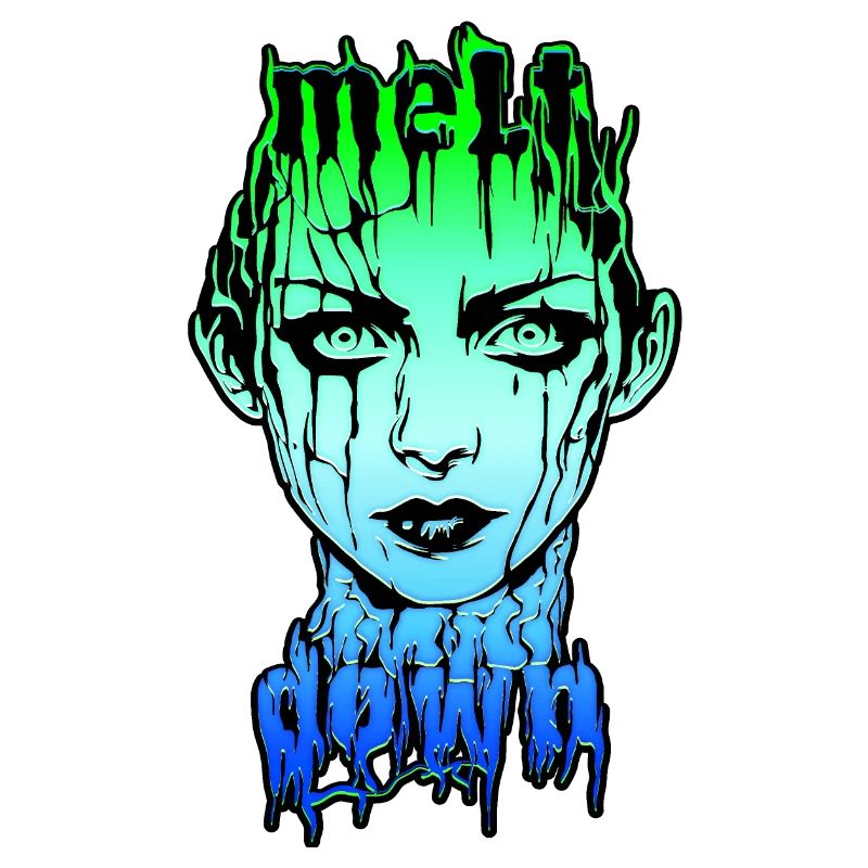 MELTDOWN: Melting face in overload