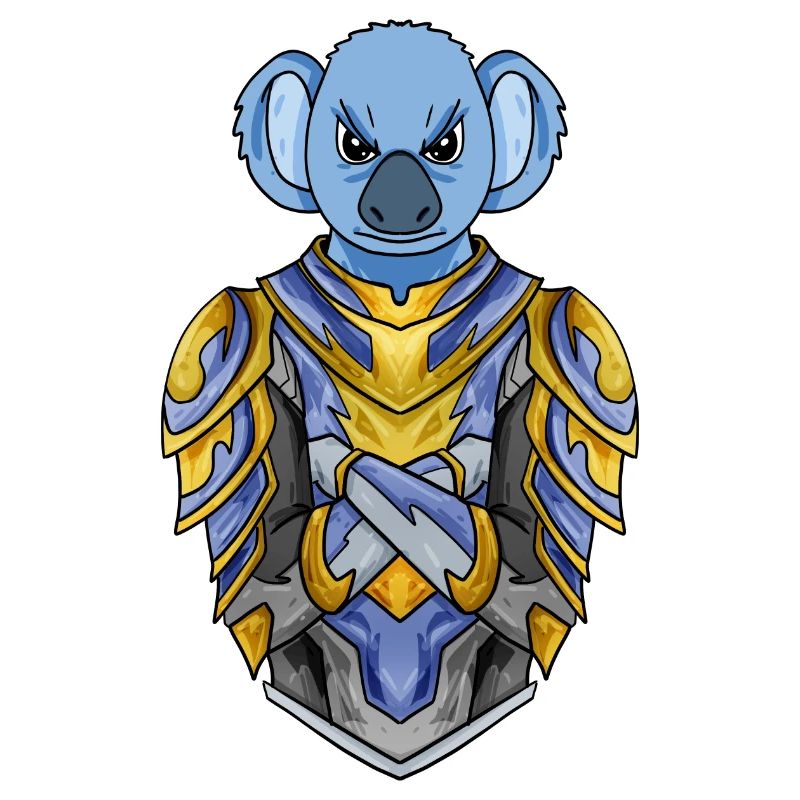 Knight Koala Crusader