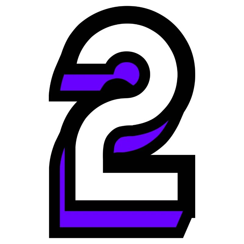 2. 2 YEARS. 2ND ANNIVERSARY. BIRTHDAY 2 YEARS. 2