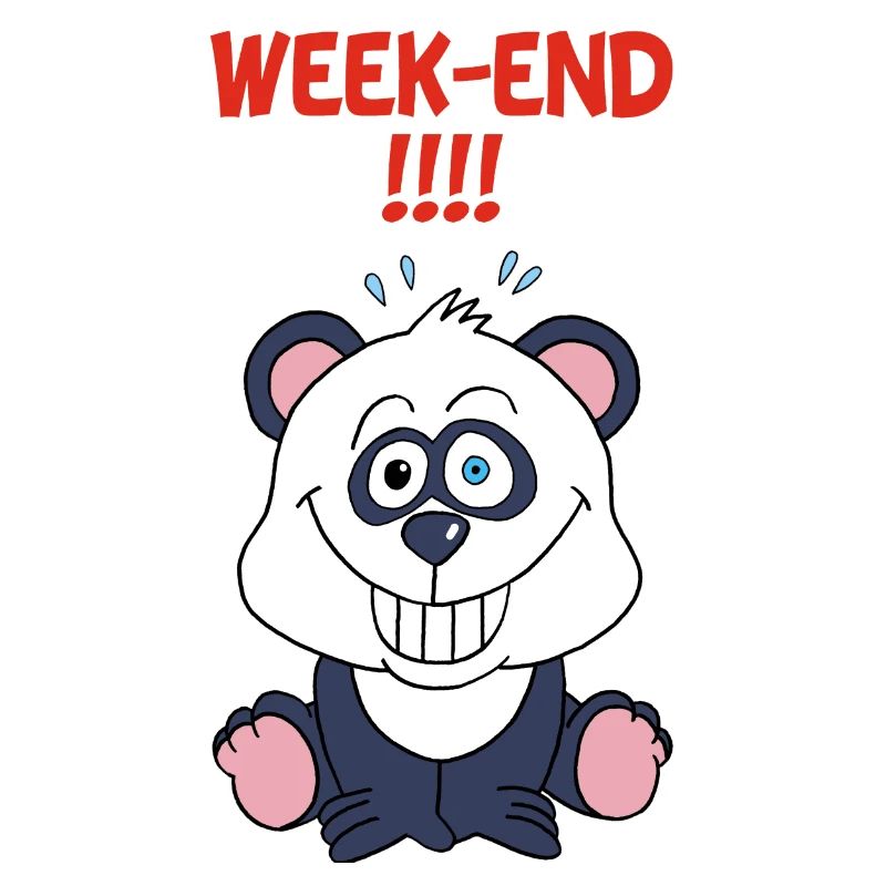 Panda en week end