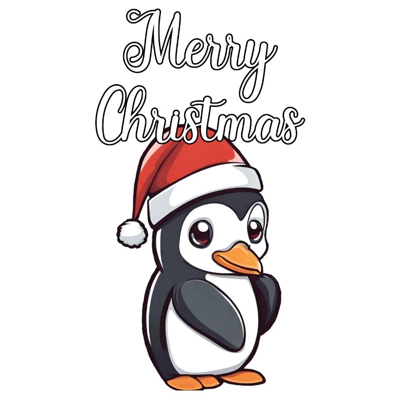 Pingouin de Noël
