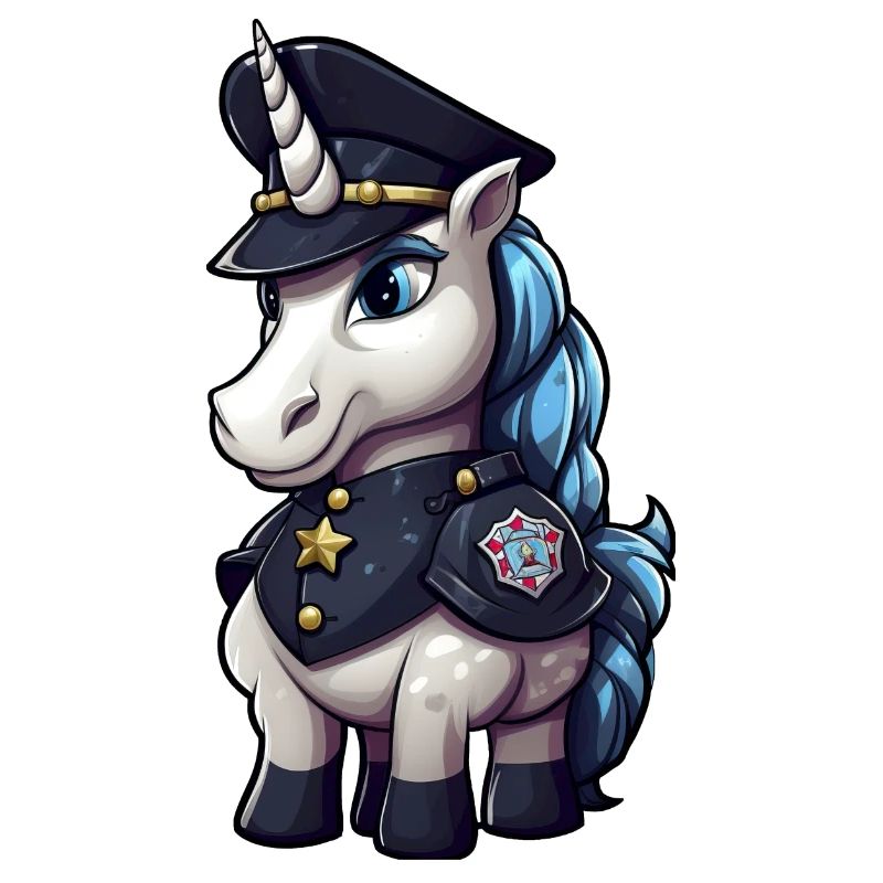 Polizei Einhorn