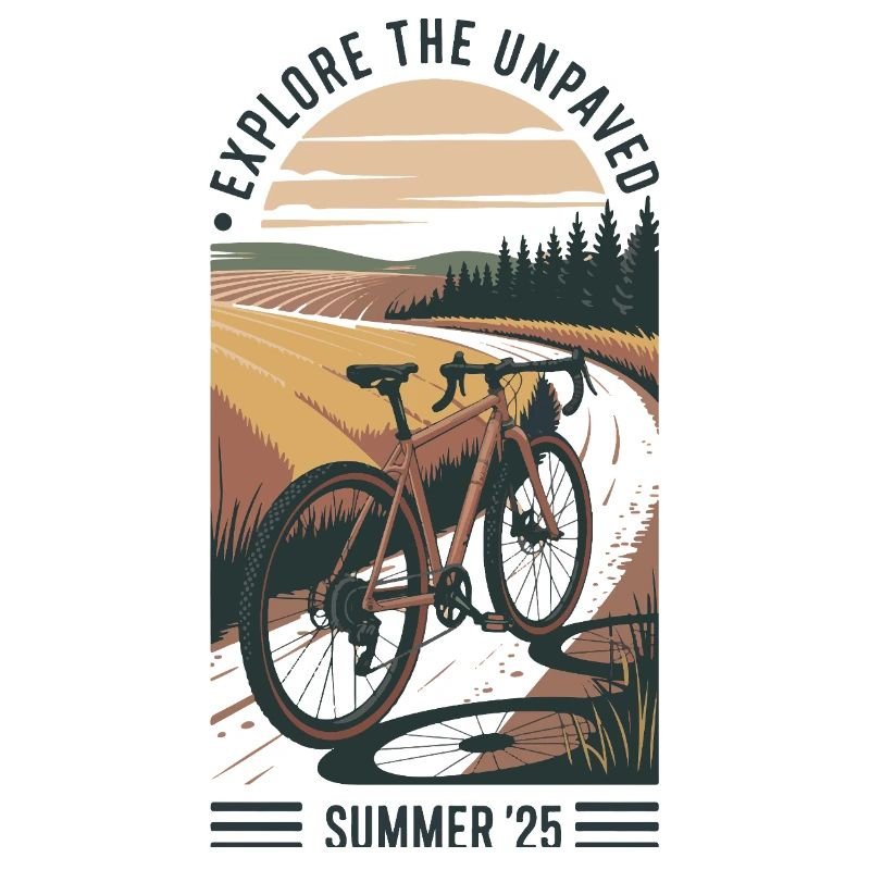 Cycling through the summer fields