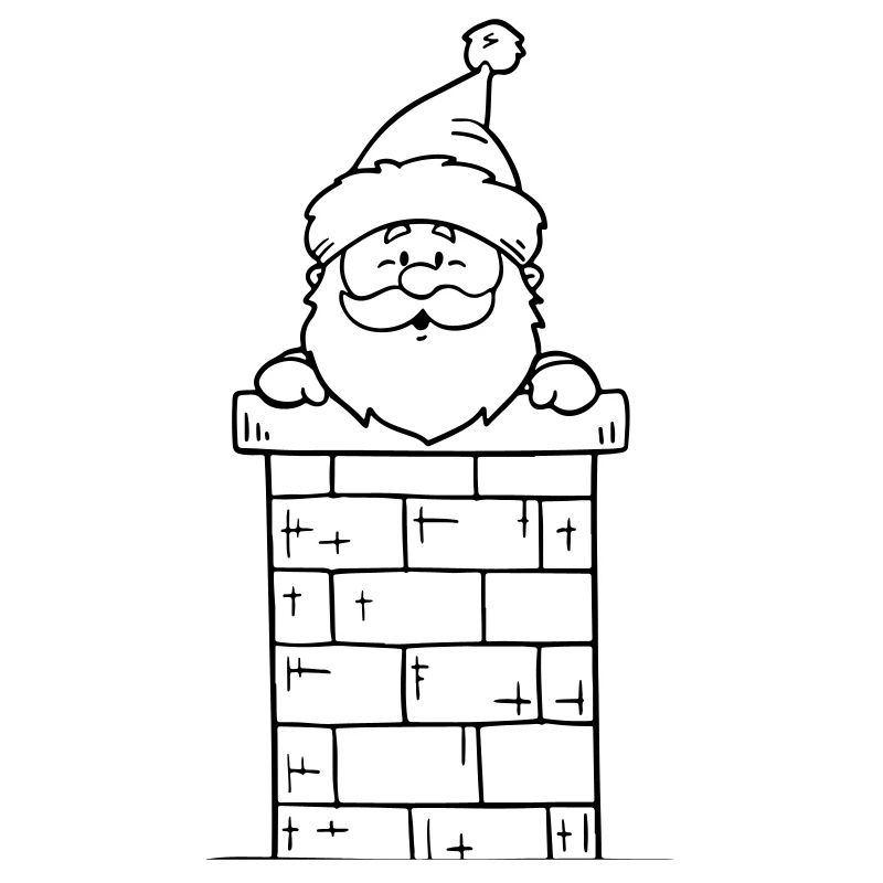 Cheminée du Père Noël