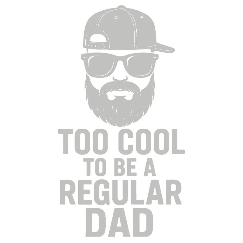 Cooler Papa: Bart, Cap & Brille – Vatertag Idee