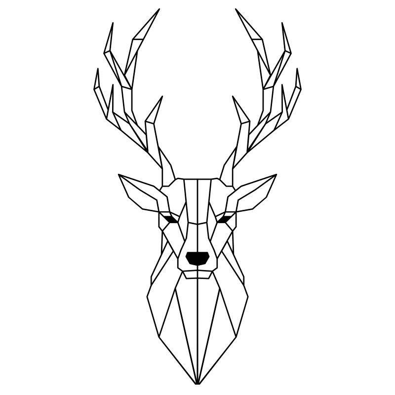 Deer Polygon