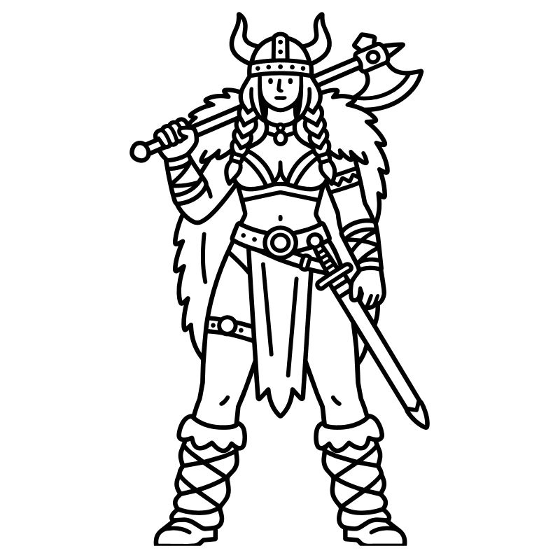 Wikingerfrau