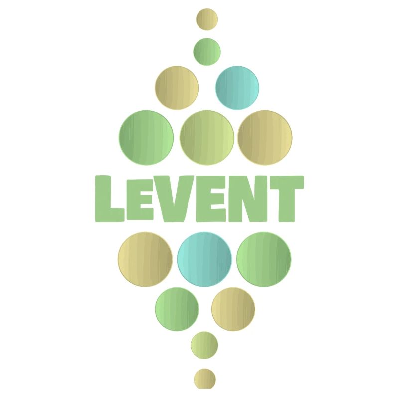 Pastell Dotenpyramide LEVENT