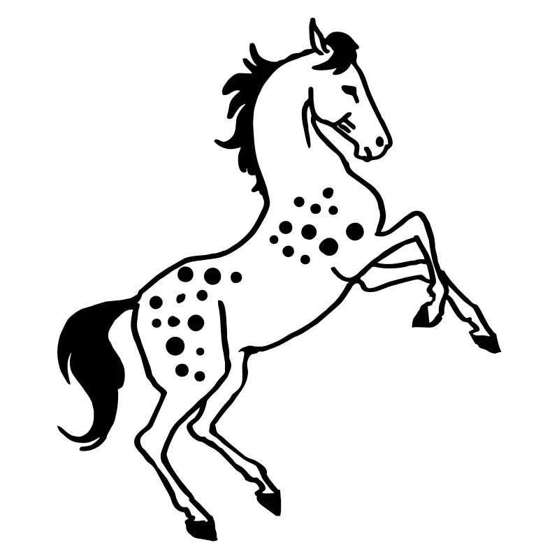 Cheval cabré