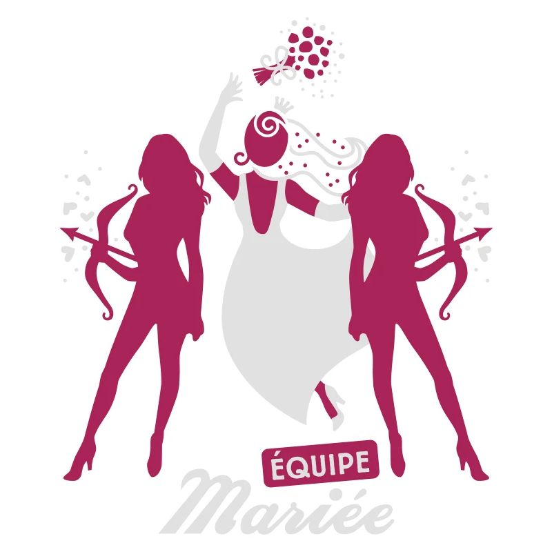 équipe de la mariée - future mariée - evjf - 2C
