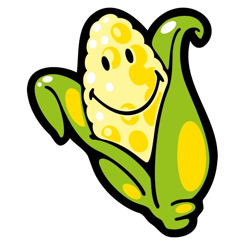 Smiley Corn Ear