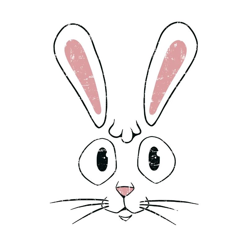 Bunny Bunny Easter Bunny Grunge