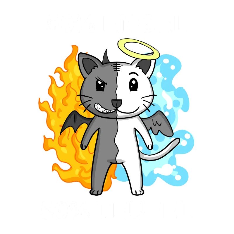 Katze Katzenrasse Devon Rex - Engel und Teufel