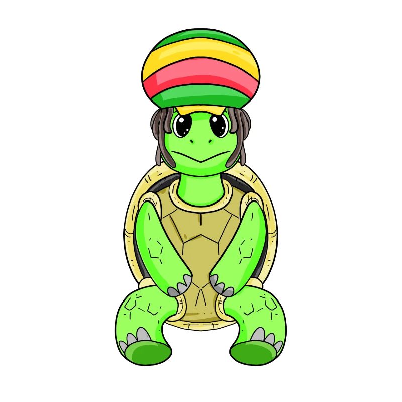 Rasta Turtle