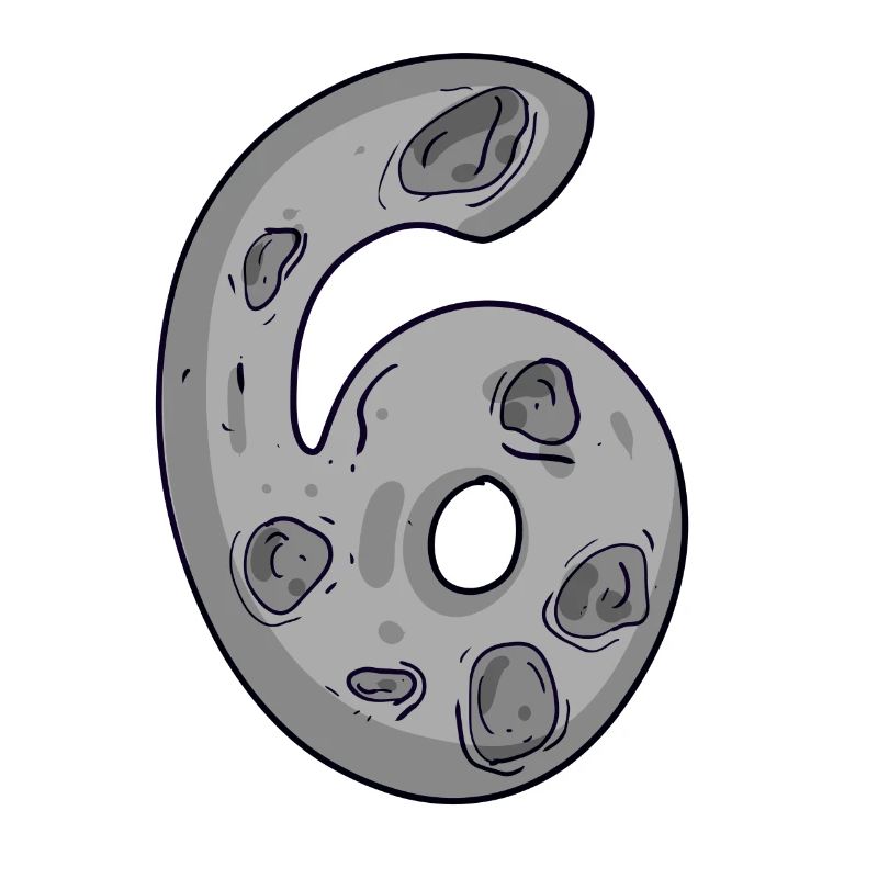 Numéro 6 Numéro Lune de l’espace