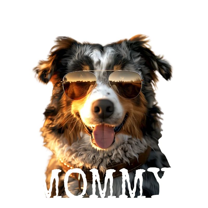 Aussie Mommy Muttertag Mom Australian Shepherd