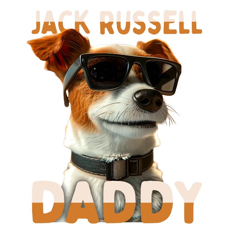 Jack Russell Daddy Dad Father's Day Dad Jack Russell