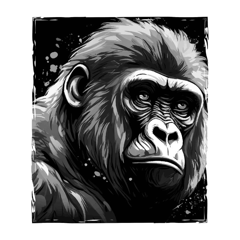 Gorilla Portrait
