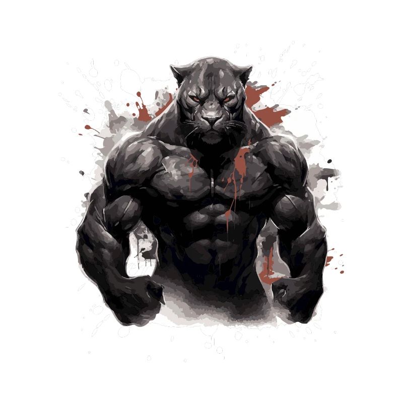 Leopard Muscles Bodybuilding Beast