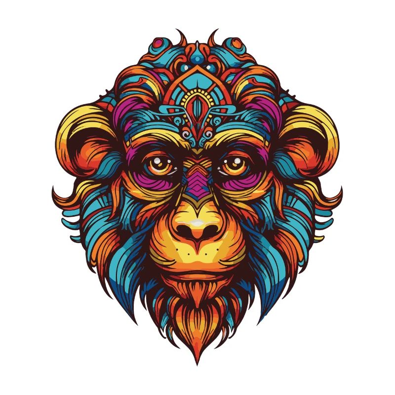 Monkey Portrait