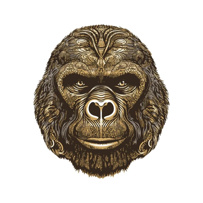 Gorilla Portrait