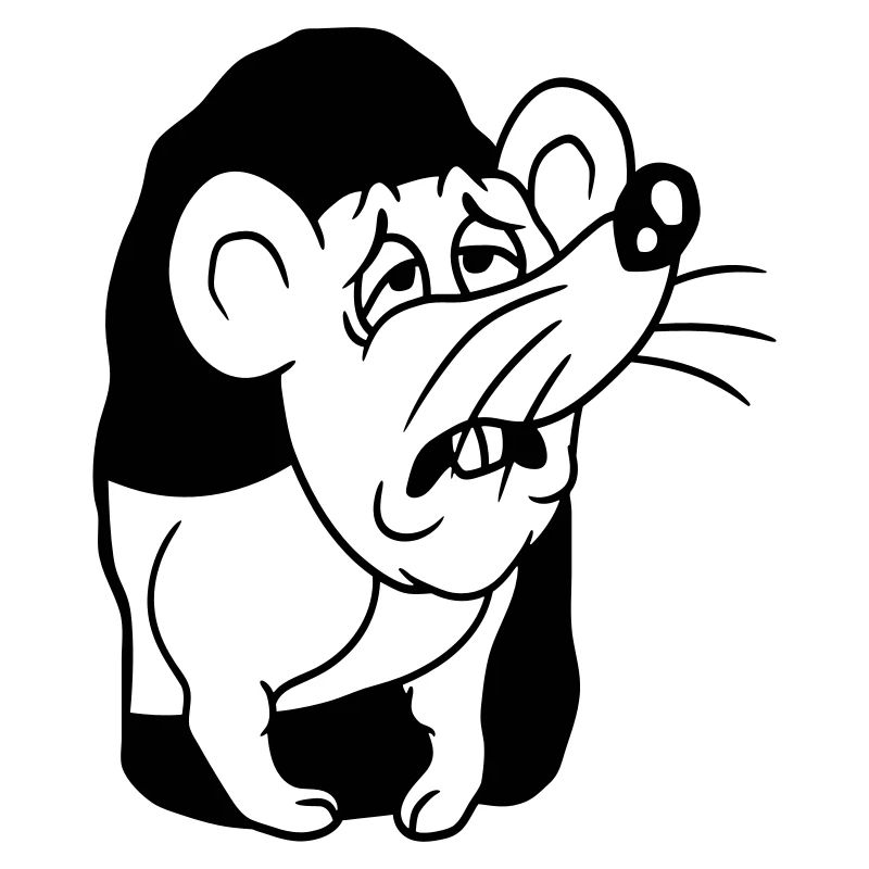 Mouse Hole Exhausted Work Get Up Tired Morning