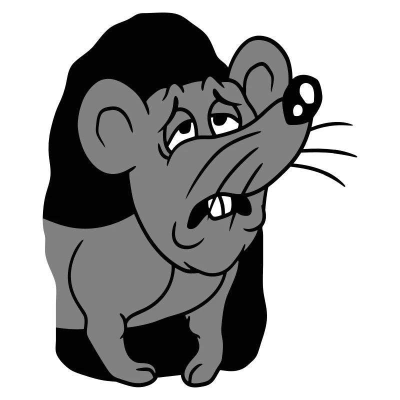 Mouse Hole Exhausted Work Get Up Tired Morning