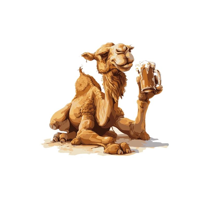 Kamel Bier Lustig