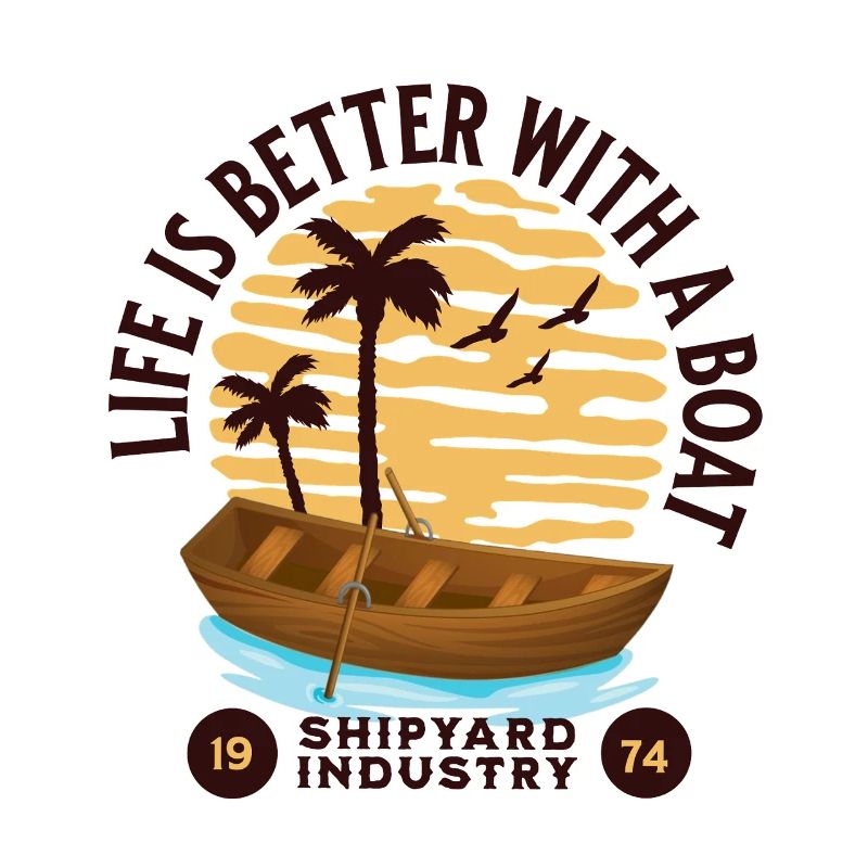 Conception de la vie en bateau