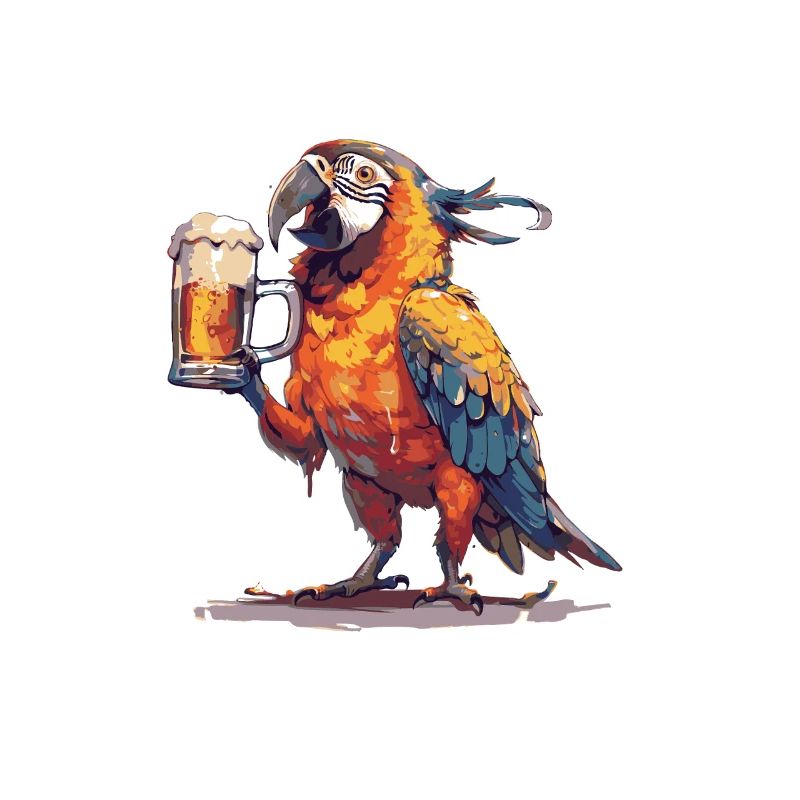 Parrot Beer Funny