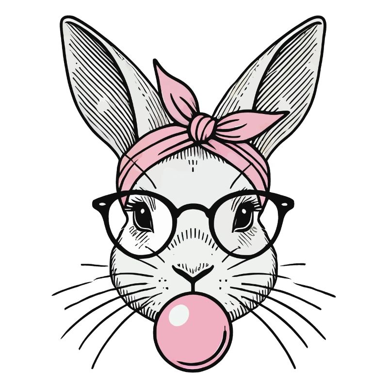 Easter Bunny Bubble Bubble Vintage