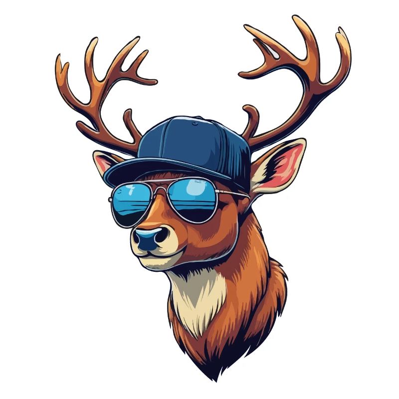 Cool Deer Deer Head Hunter Jeu de chasse