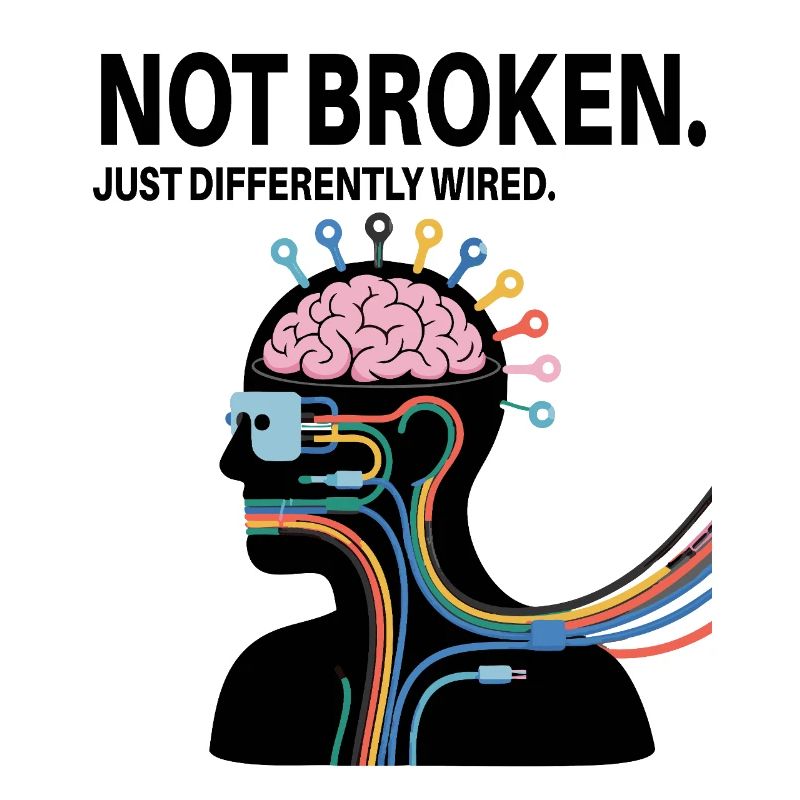 Not broken – just wired differently
