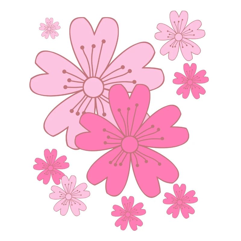 Falling Sakura Cherry Blossoms