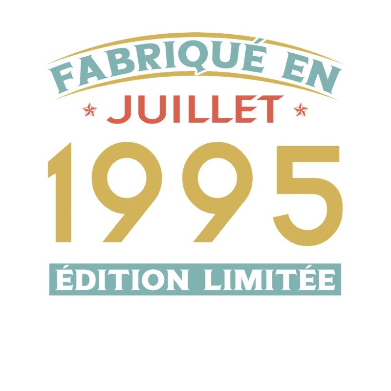 Juli 1995 Vintage Retro Geburtstagsgeschenk