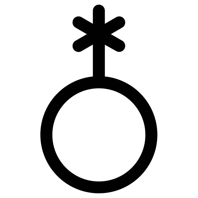 Genderqueer icon, non-binary