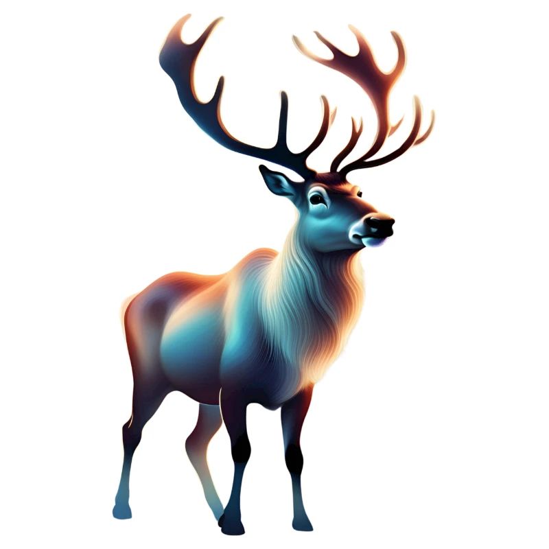 Conception de renne cool