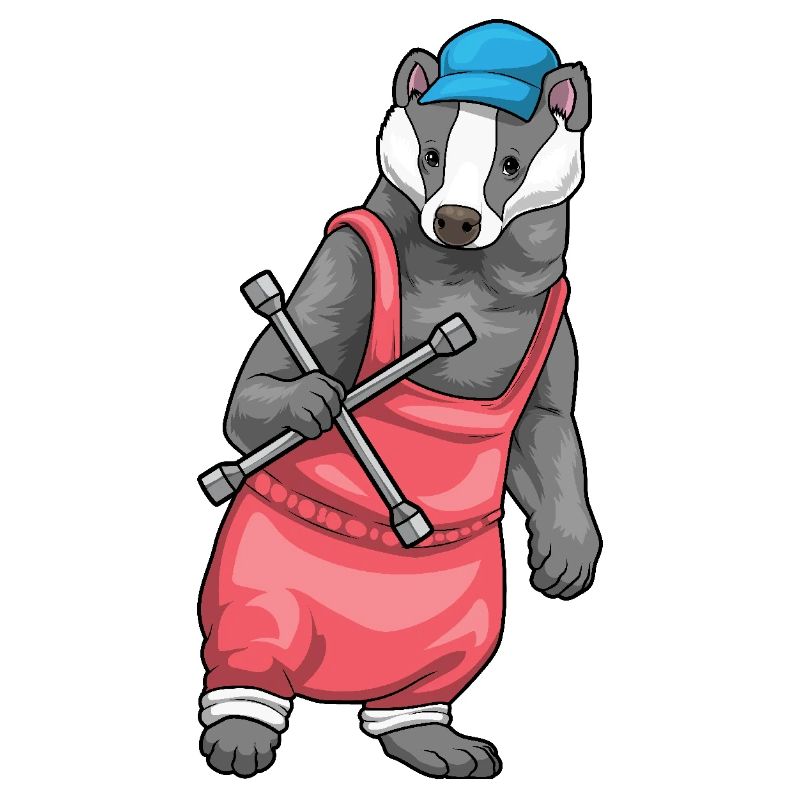 Badger Mechanic Wheel Nut Wrench