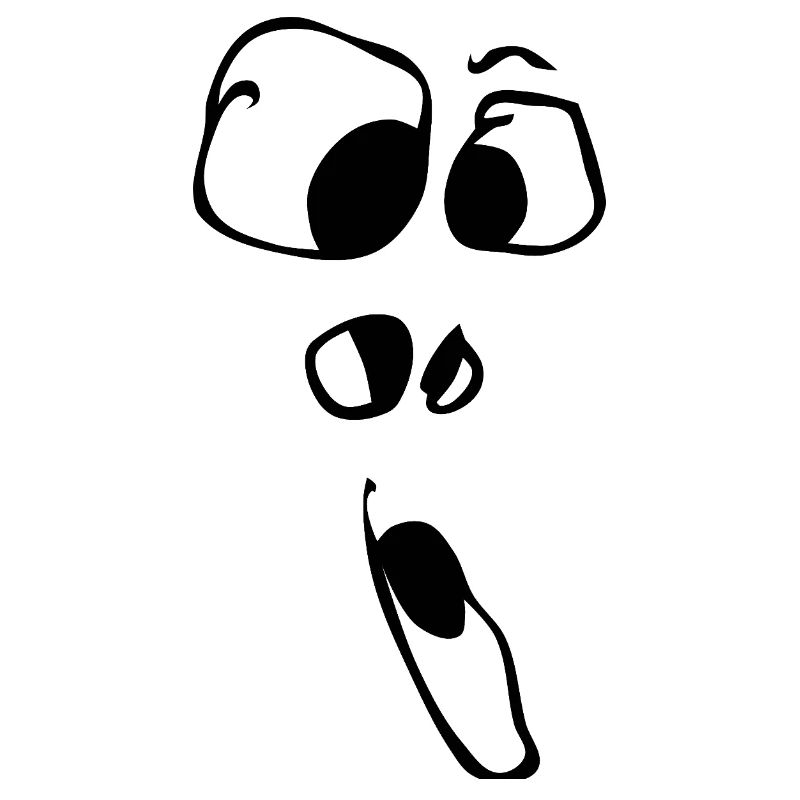 Hooray! Face Ghost Ghost Halloween Comic